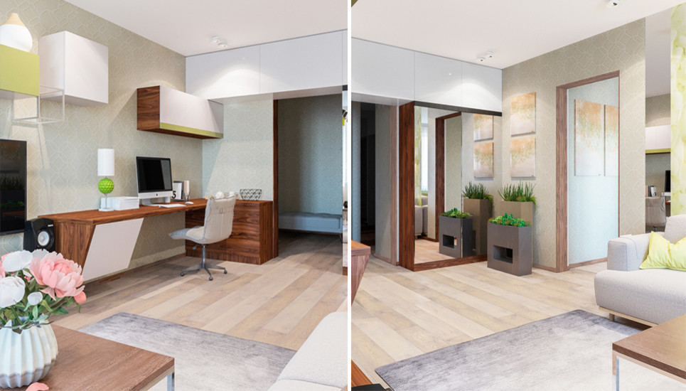 Трехкомнатная квартира серии П-3М, м. Академическая