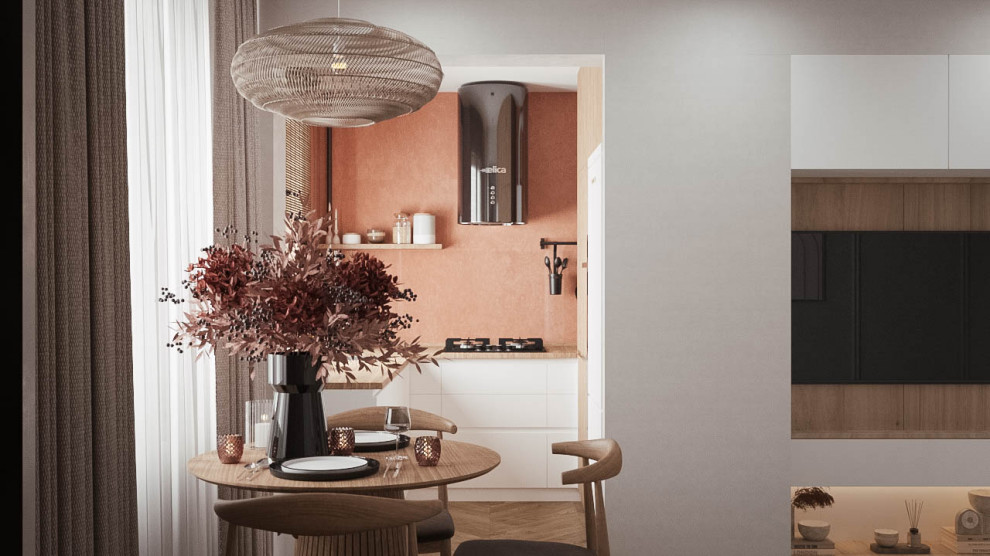 Рыжая квартира на ул. Баррикадная