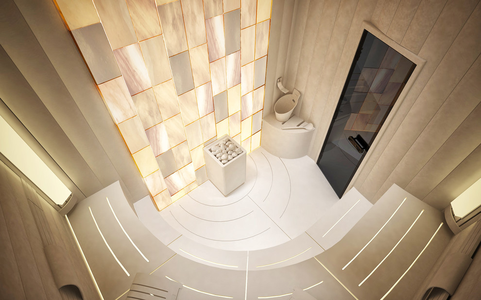 Обложка проекта: Дизайн-проект сауны Банного комплекса в пос.Жилино