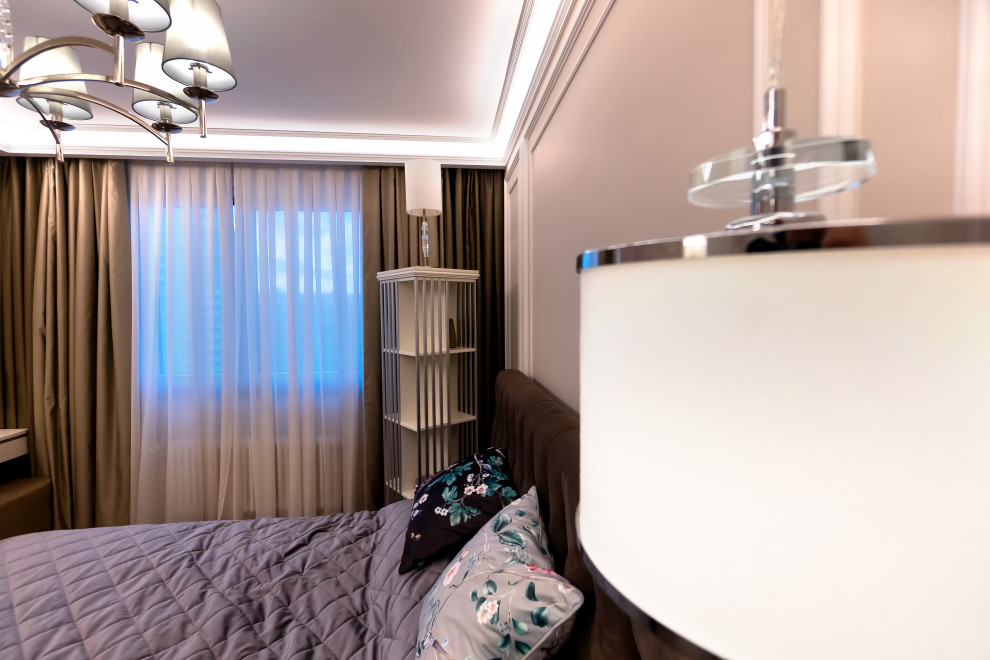 Ремонт трехкомнатной квартиры площадью 84 кв.м. в стиле неоклассика