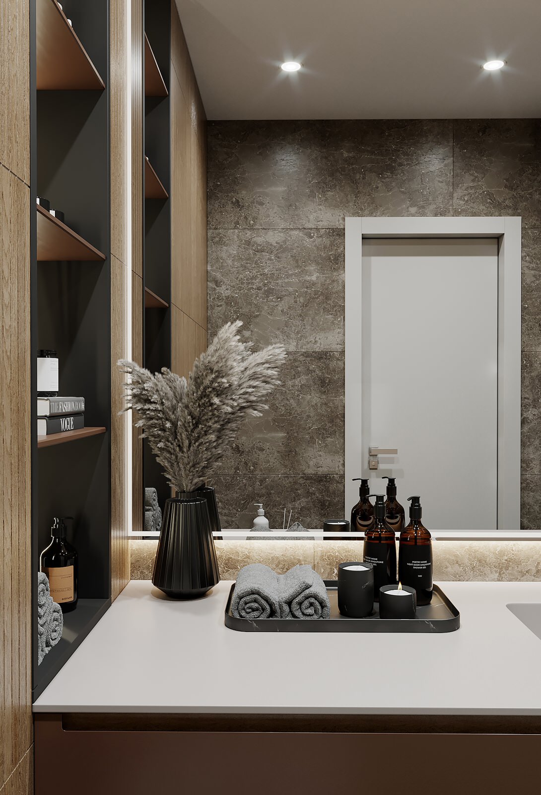 Санузлы в квартире в ЖК "Discovery Residence" Екатеринбург