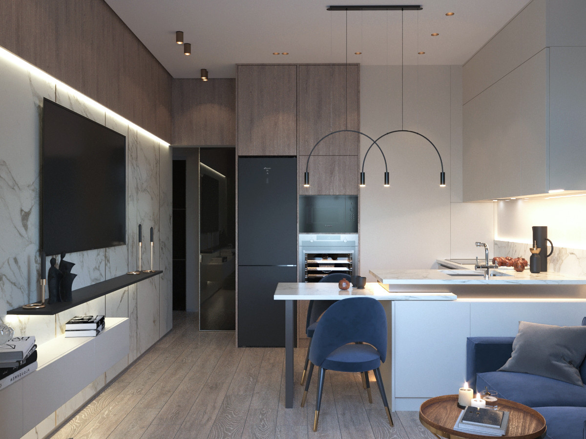 Обложка проекта: Квартира ЖК Питер