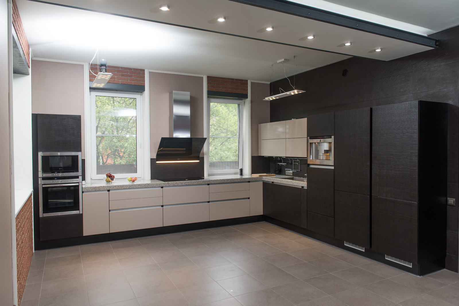 Глянец + Шпон дуба