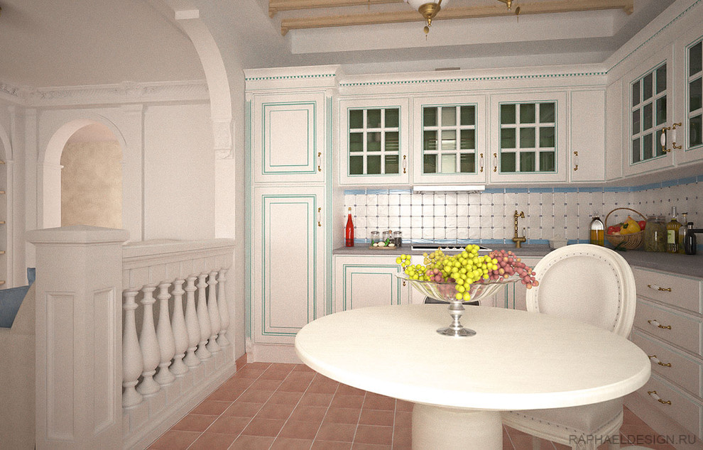 Дизайн интерьера кухни в средиземноморском стиле