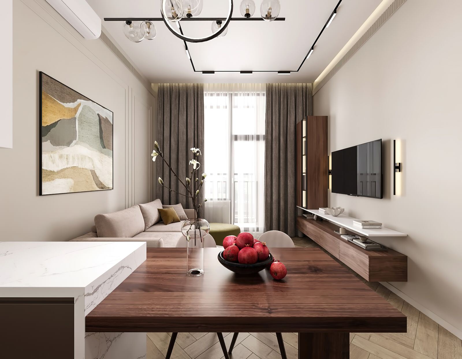 ЖК "TopHILLS" 96 м2