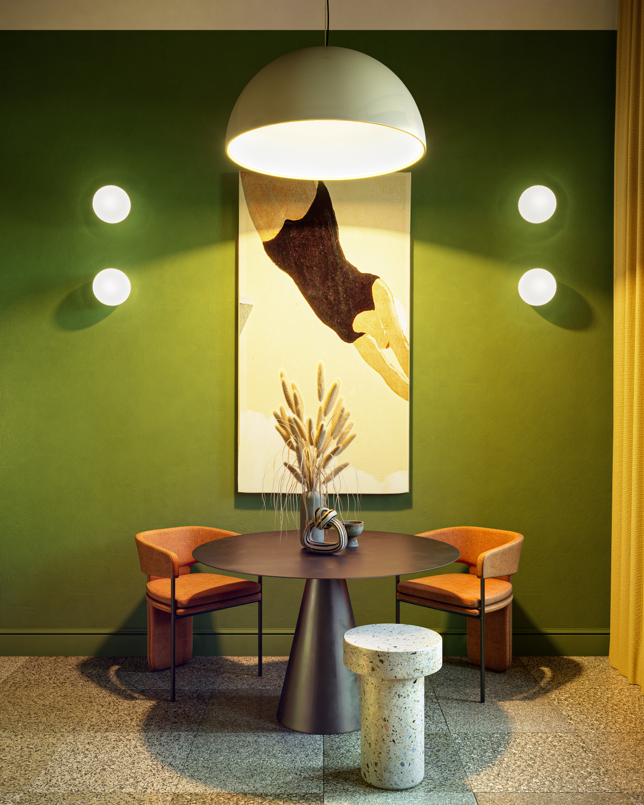 Студия в старинном здании в Калабрии (Италия)