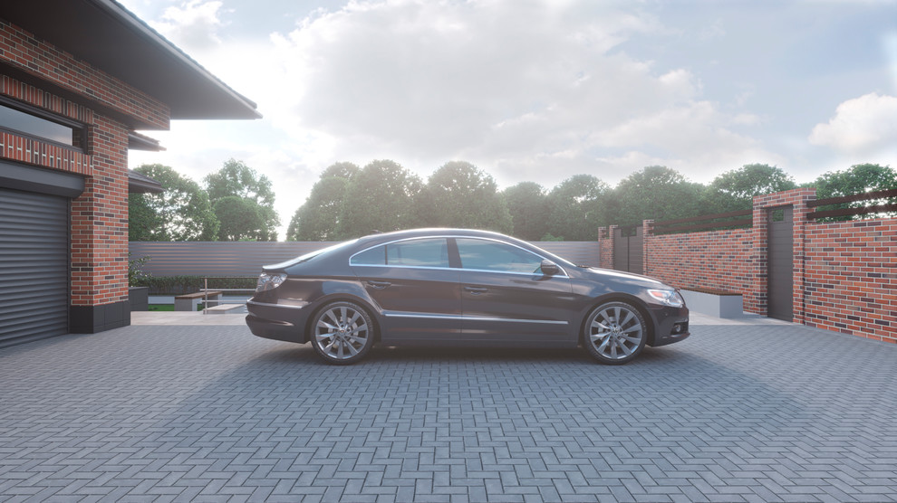 Частный дом с банным комплексом