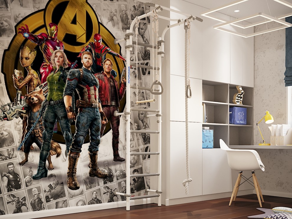 Спальня для мальчика 15 кв.м.