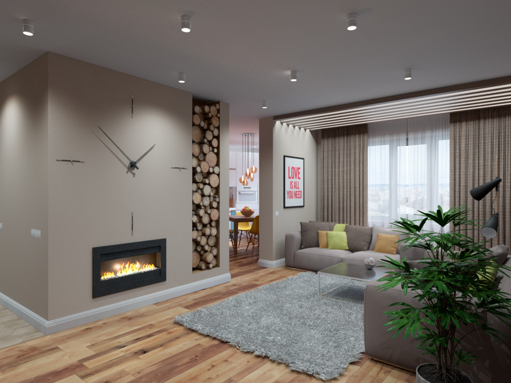 3 комнатная квартира