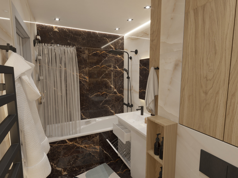 Дизайн проект ванной