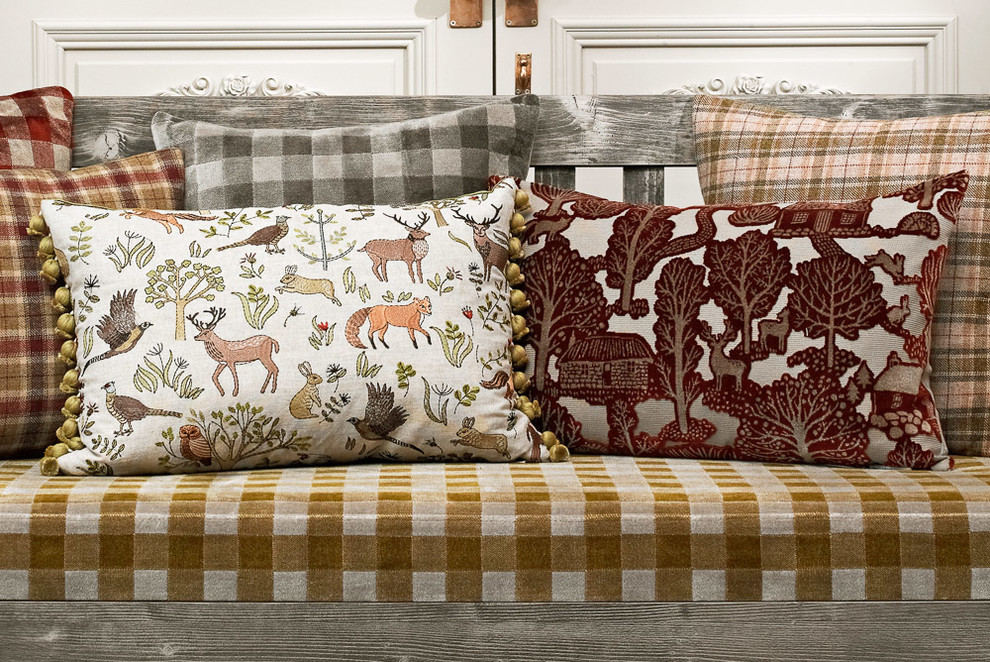 Обои и ткани в интерьере: дизайнерские узоры в жизни