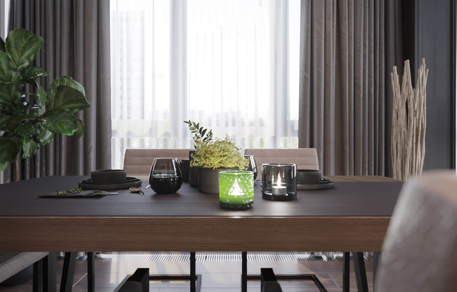 Дизайн квартиры. Greenwood club.