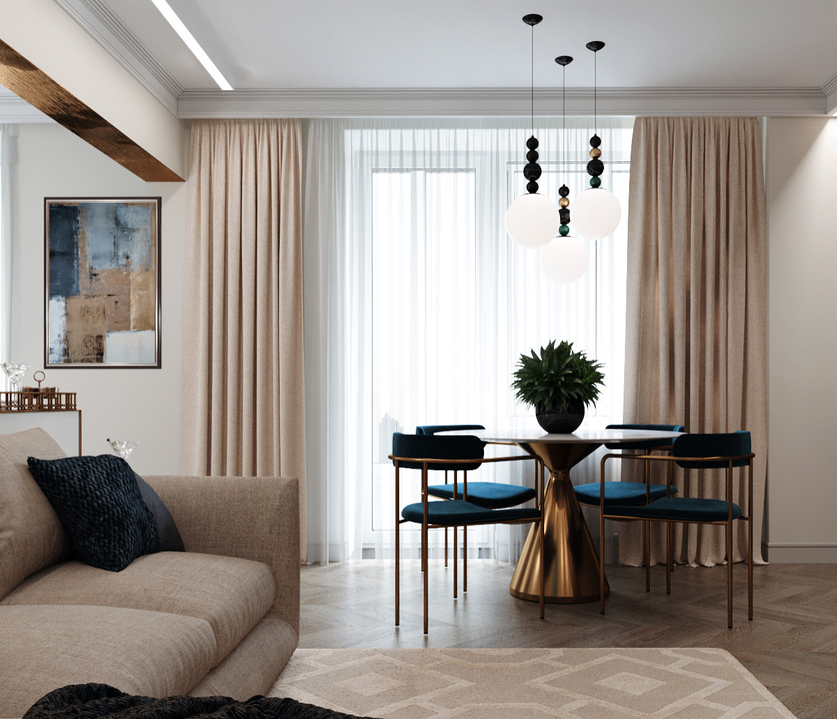 Квартира 100м2, Донская улица, Москва
