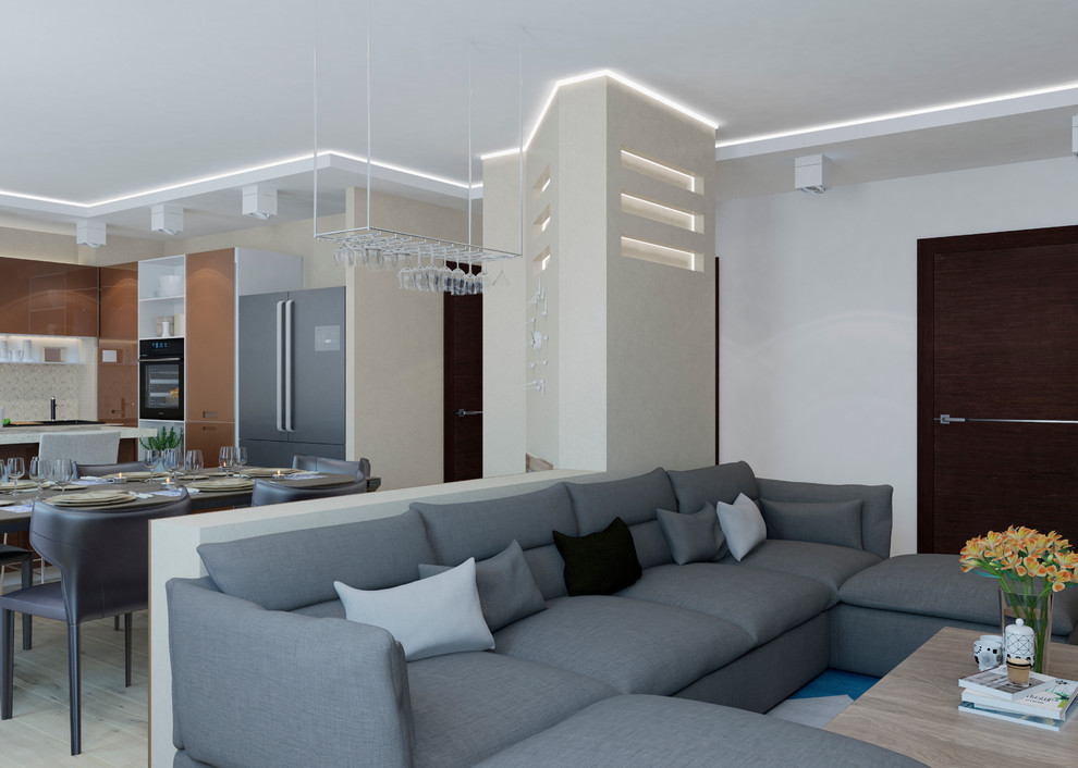 Квартира в стиле эклектика, 133 кв.м.