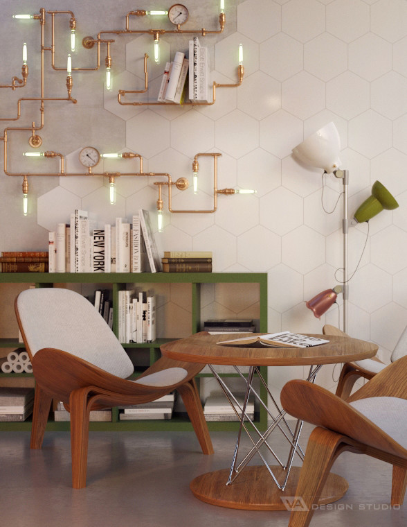 Интерьер гостиной