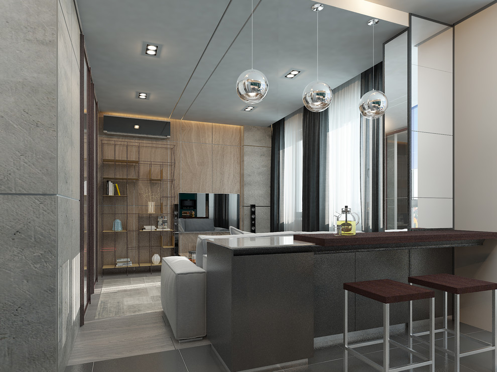 Квартира-студия 56м ЖК Панорама Сколково