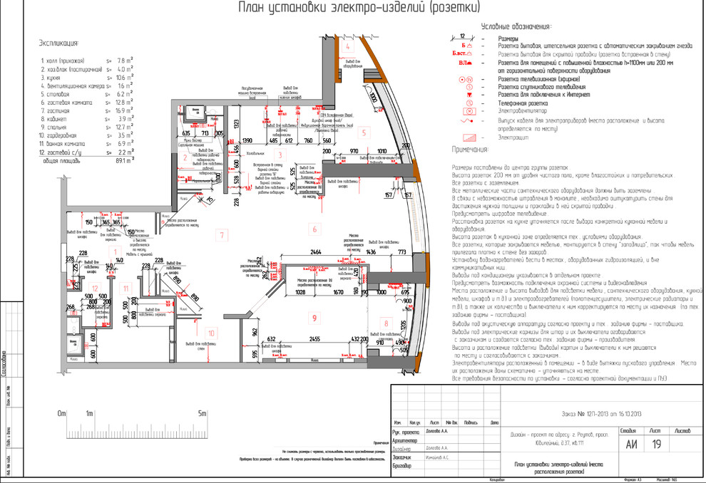 Обложка проекта: Квартира в г.Реутов на Юбилейной улице, в стиле минимализм.Дизайн-проект(чертеж)