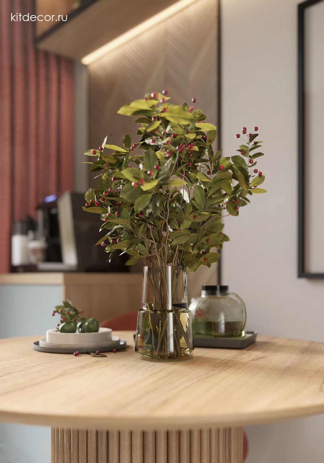 Коралловые акценты