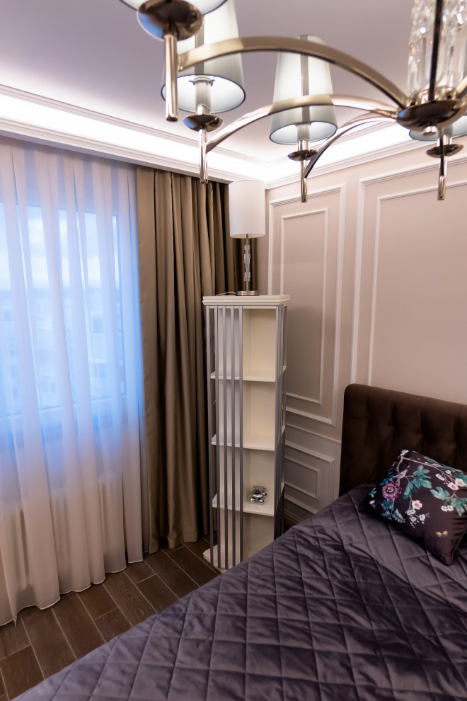 Ремонт трехкомнатной квартиры площадью 84 кв.м. в стиле неоклассика