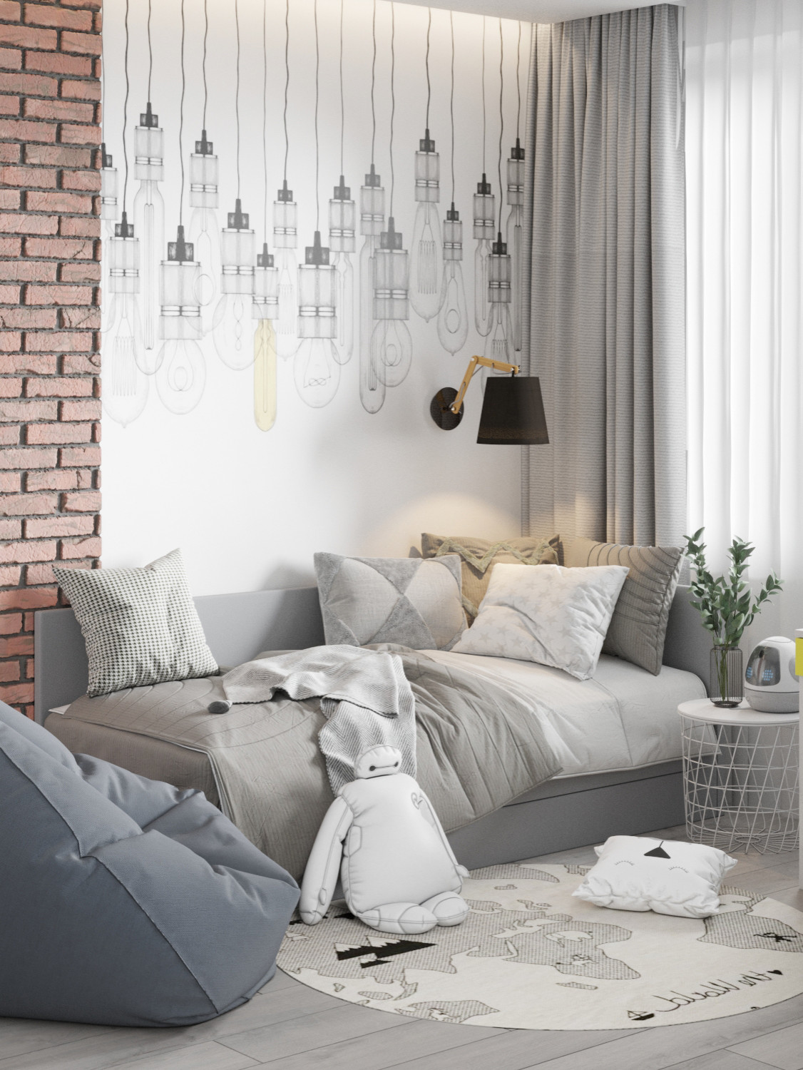 Детская для мальчика, 13 кв.м