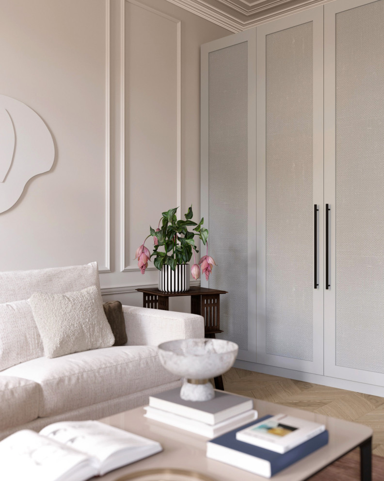 Двухуровневая квартира в старом доходном доме Петроградского района