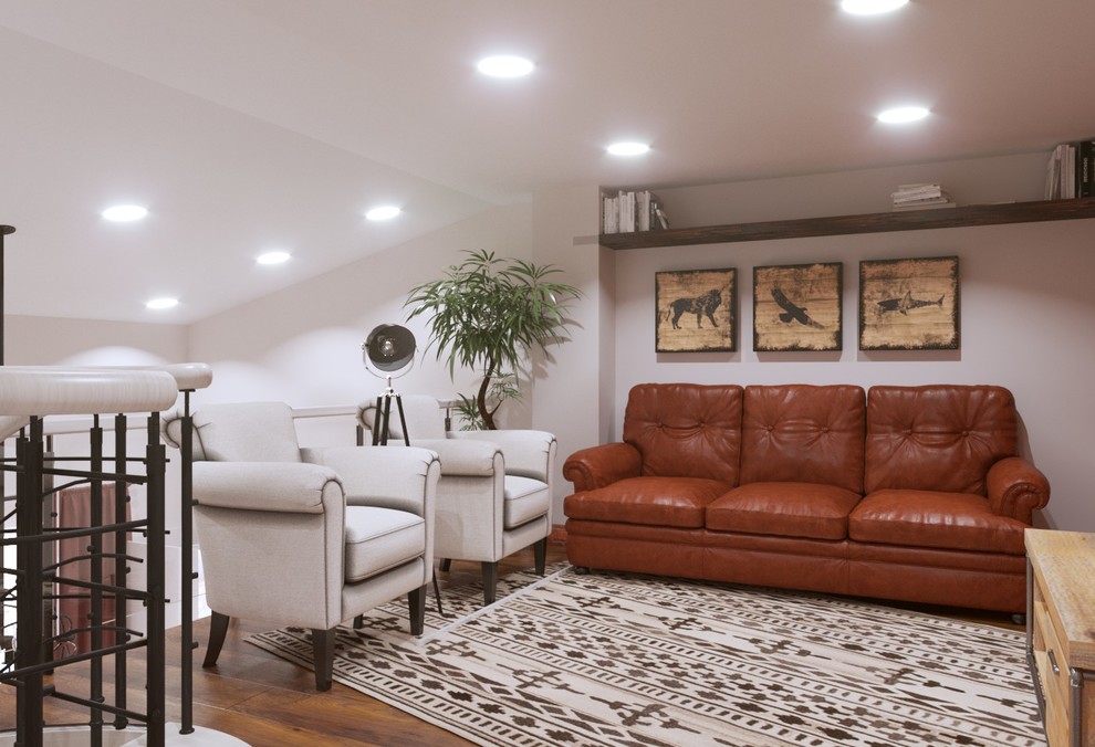 Обложка проекта: Квартира с антресольным этажом