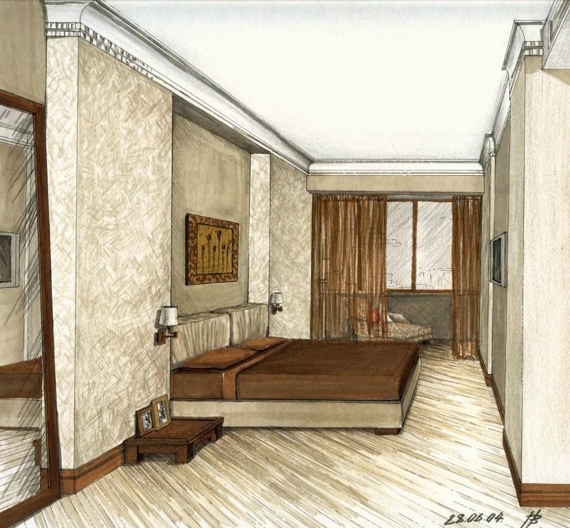 спальня, 2004, Москва