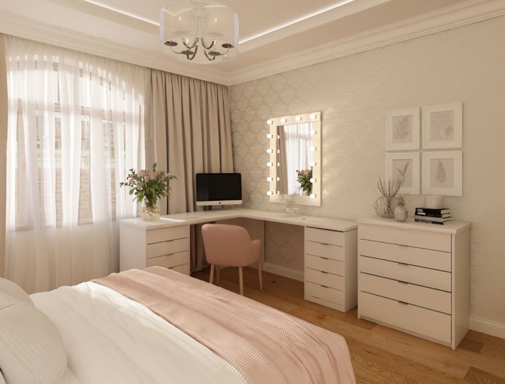 Работа над комнатой для молодой девушки