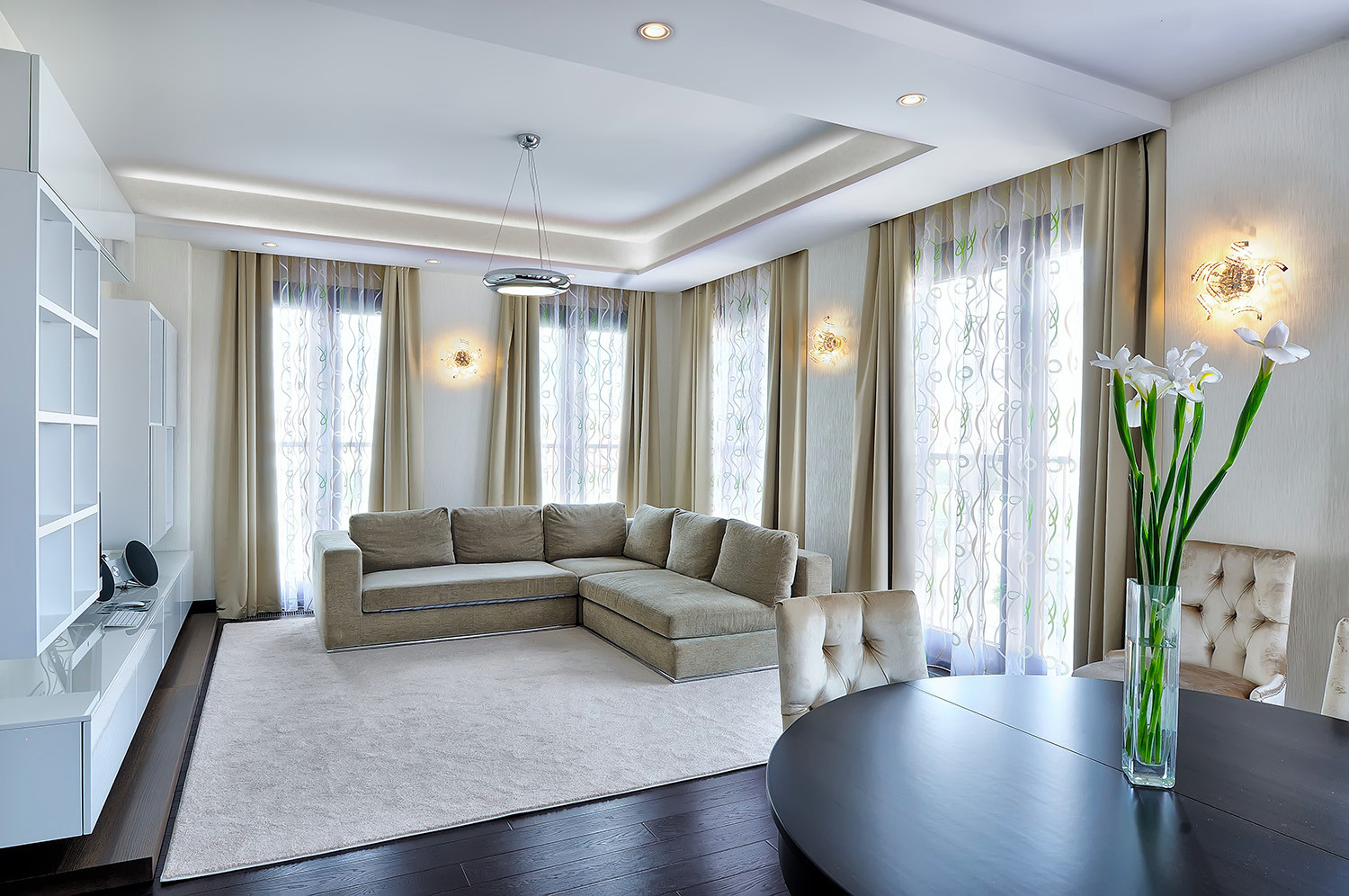 Фотосъемка интерьера 5-комнатной квартиры после ремонта для портфолио дизайнера