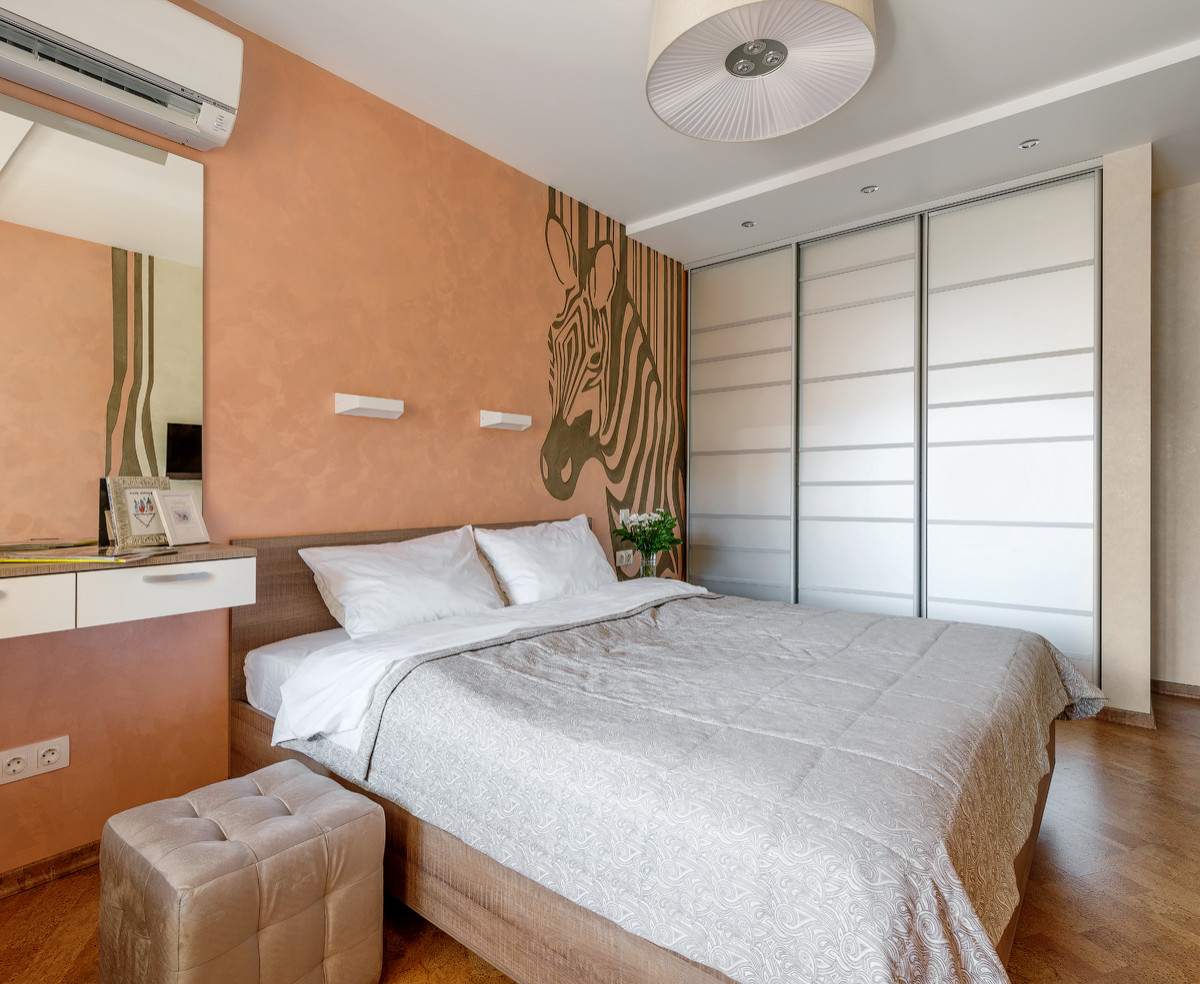 Обложка проекта: Спальня "Под веянием Саванны"