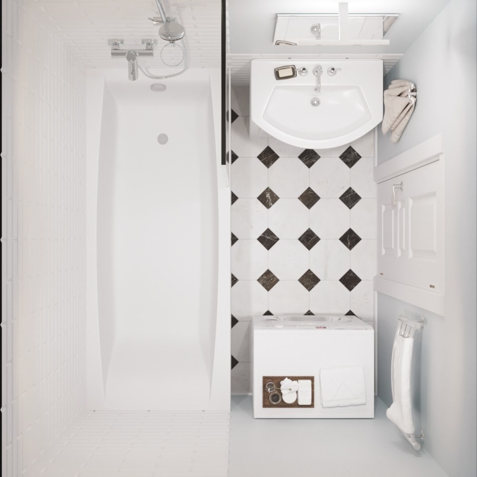 Дизайн интерьера в светлых тонах, Воронеж, ЖК "Пять звезд"