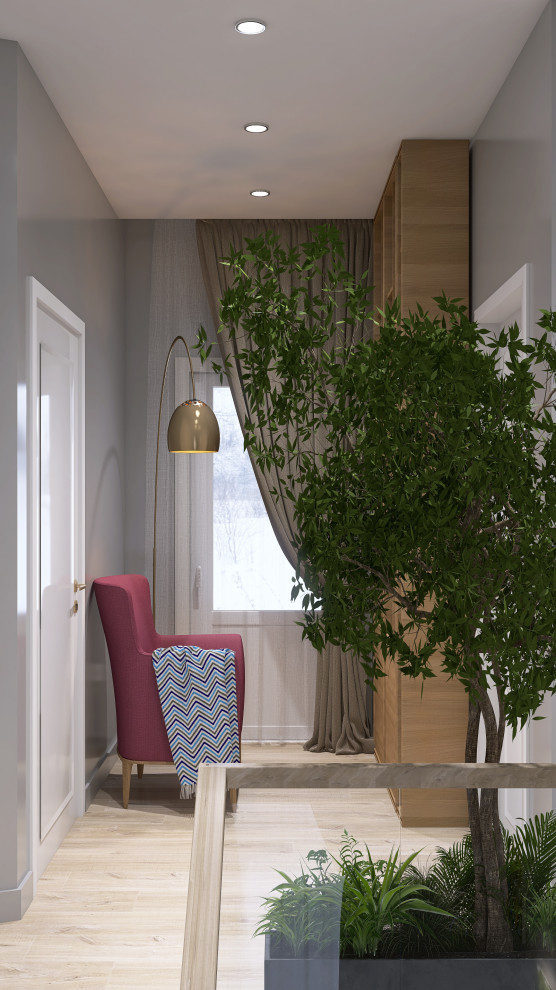 Двухэтажный дом с цокольным этажом 208м2