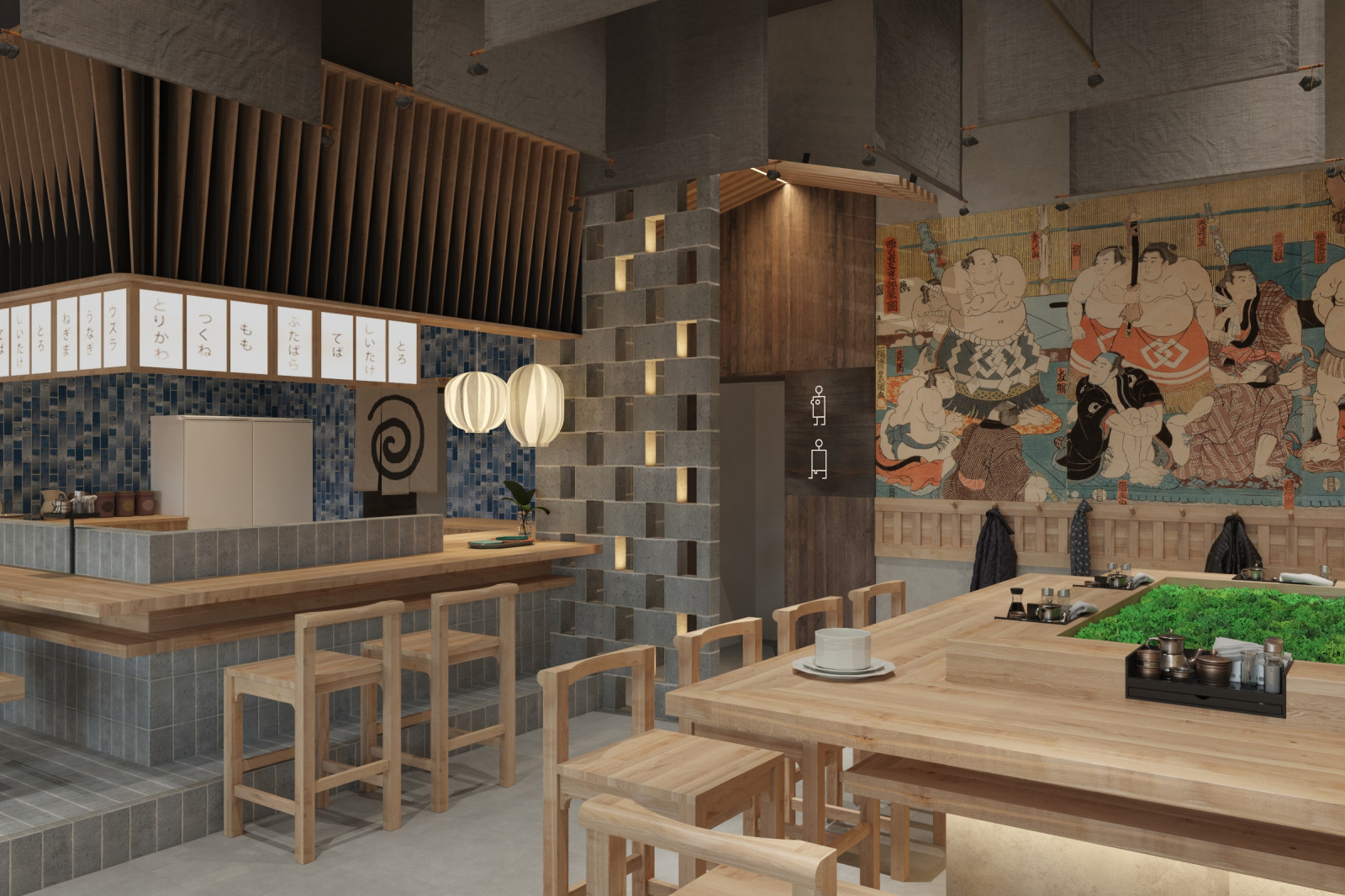 Интерьер РАМЕННОЙ