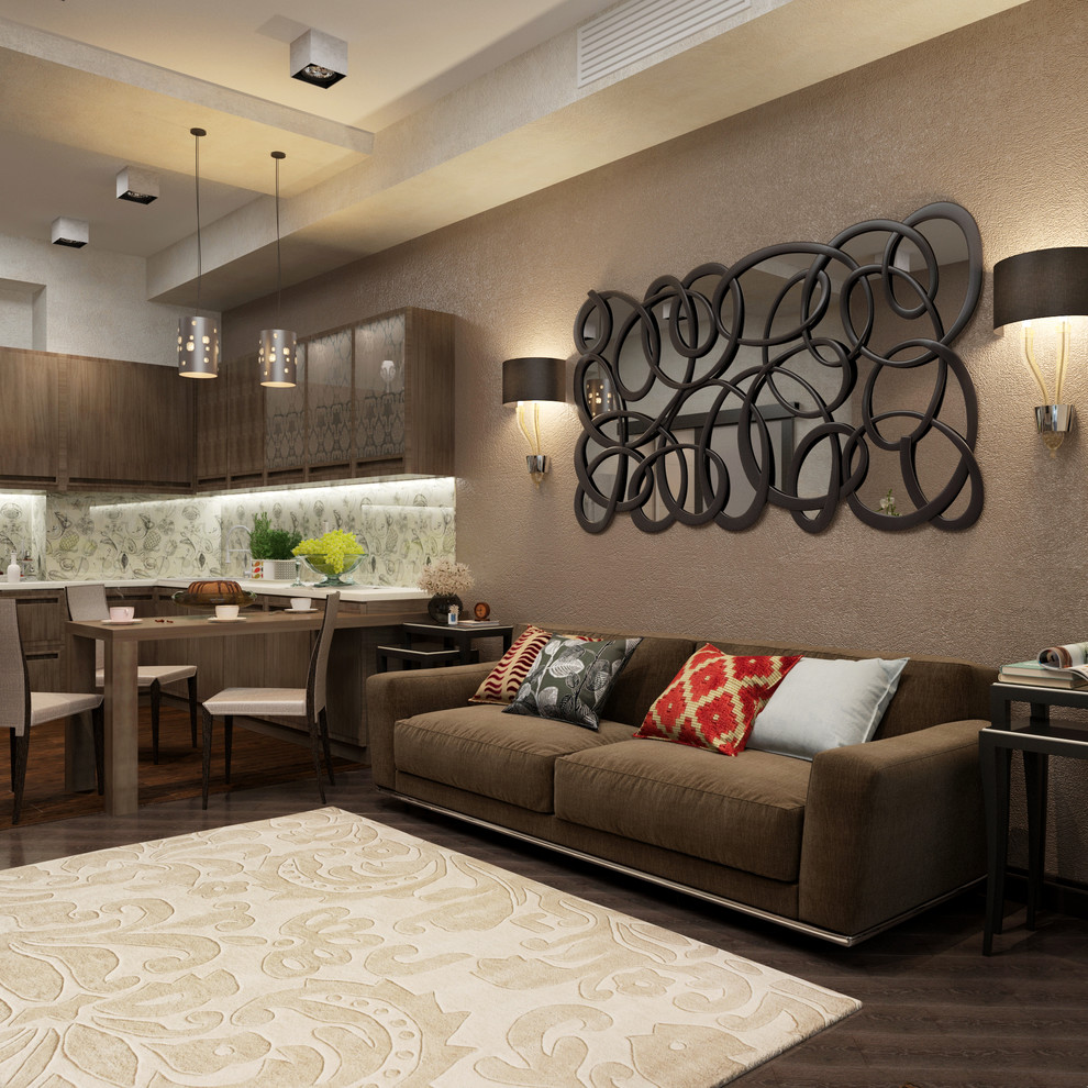 Дизайн-проект квартиры ЖК "Долина Сетунь", 63 кв.м