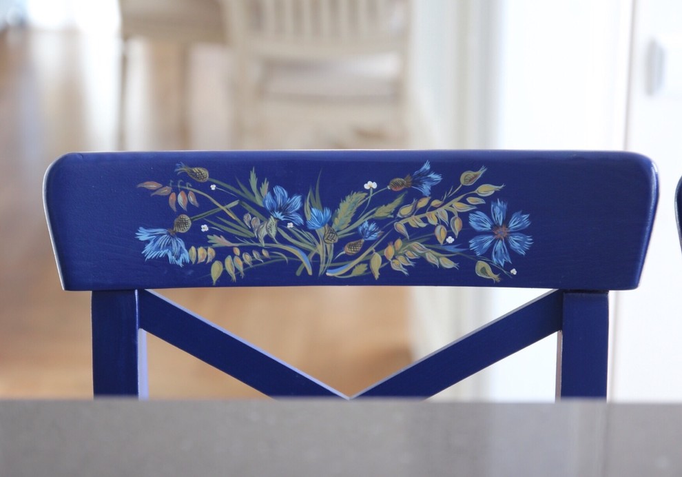 Обложка проекта: Арт-обновление и роспись мебели.