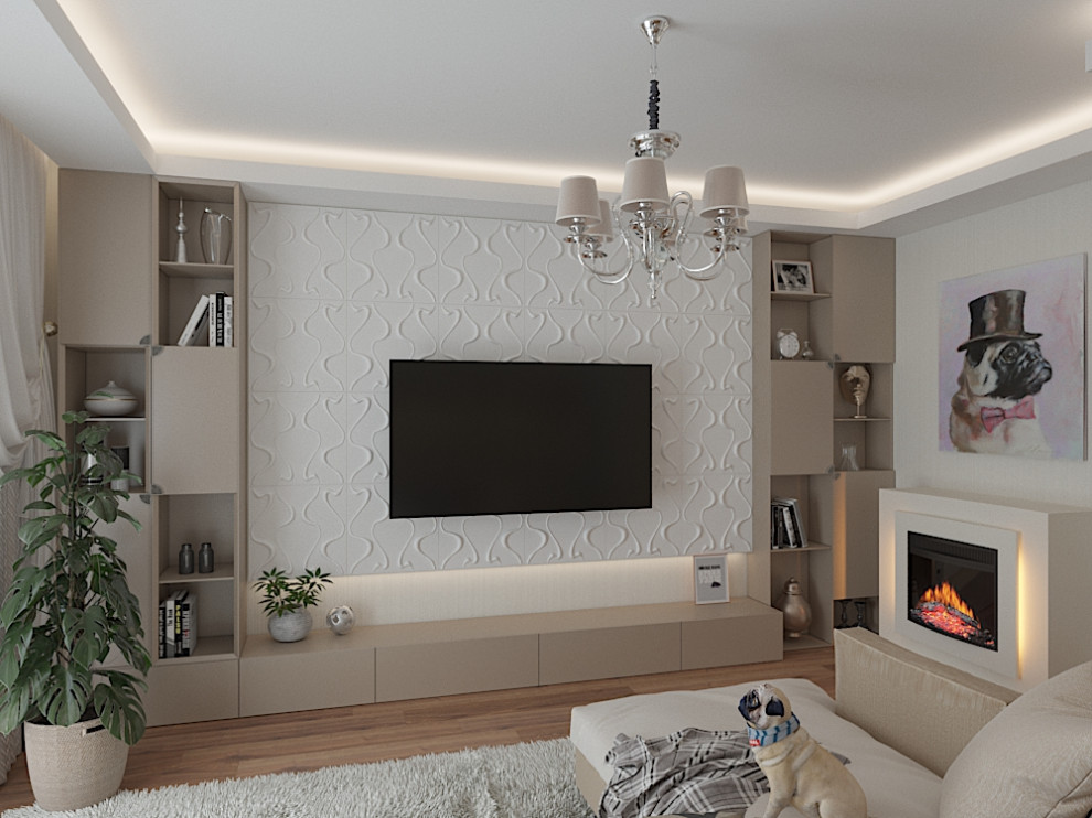 Обложка проекта: Кухня-гостиная