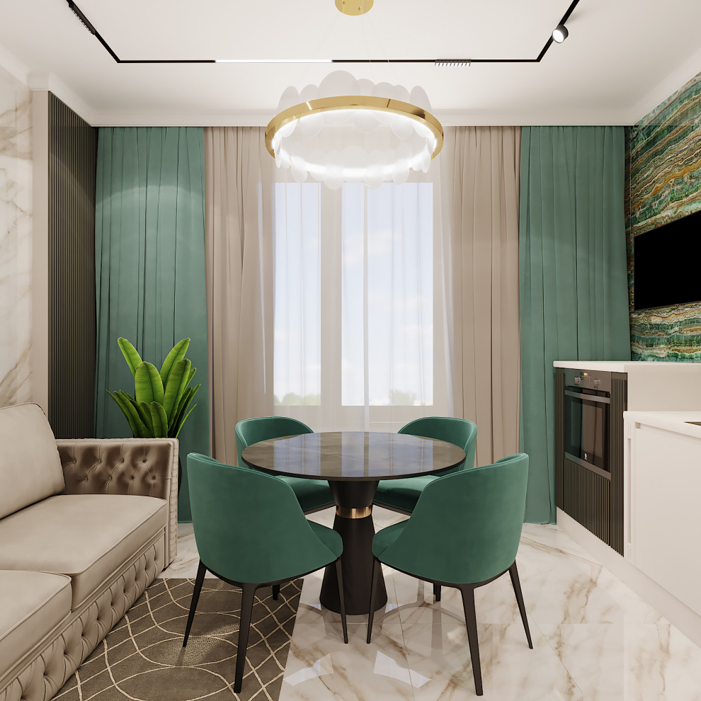 Кухня-гостиная. ЖК Береговой