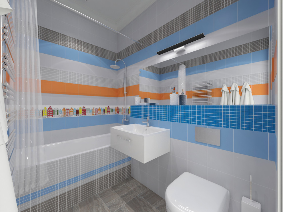 С/у в загородном доме