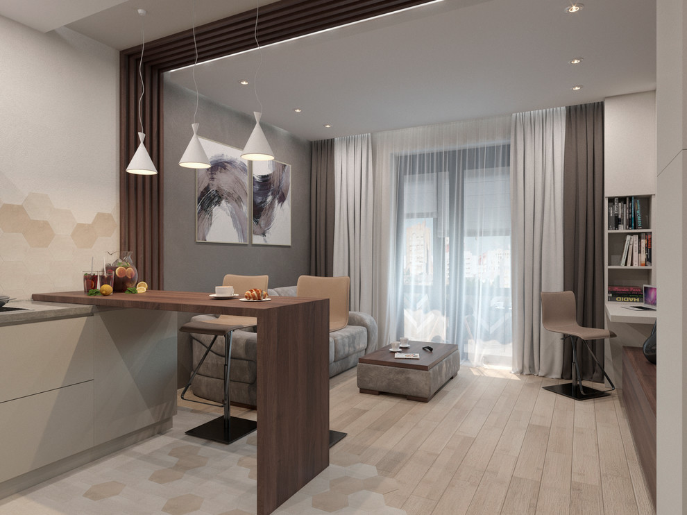 Обложка проекта: ИНТЕРЬЕР КВАРТИРЫ 49м2