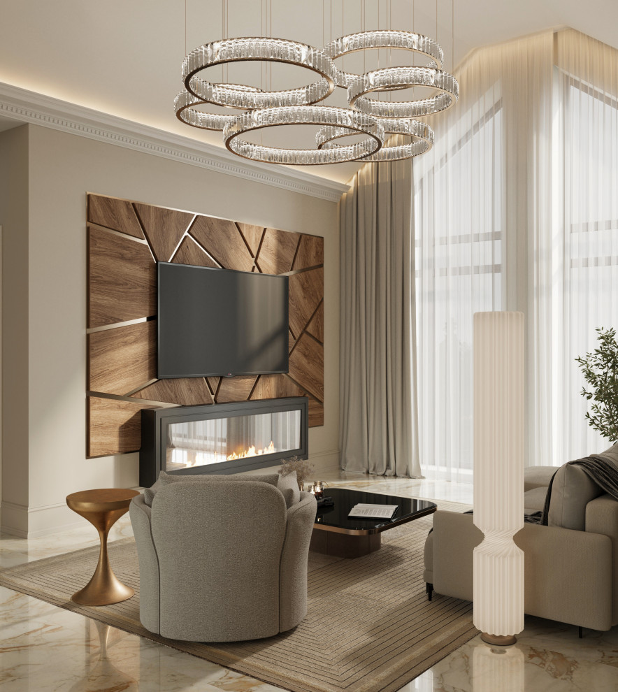 Дизайн дома 100 м2 в Казани. кп Брайт парк