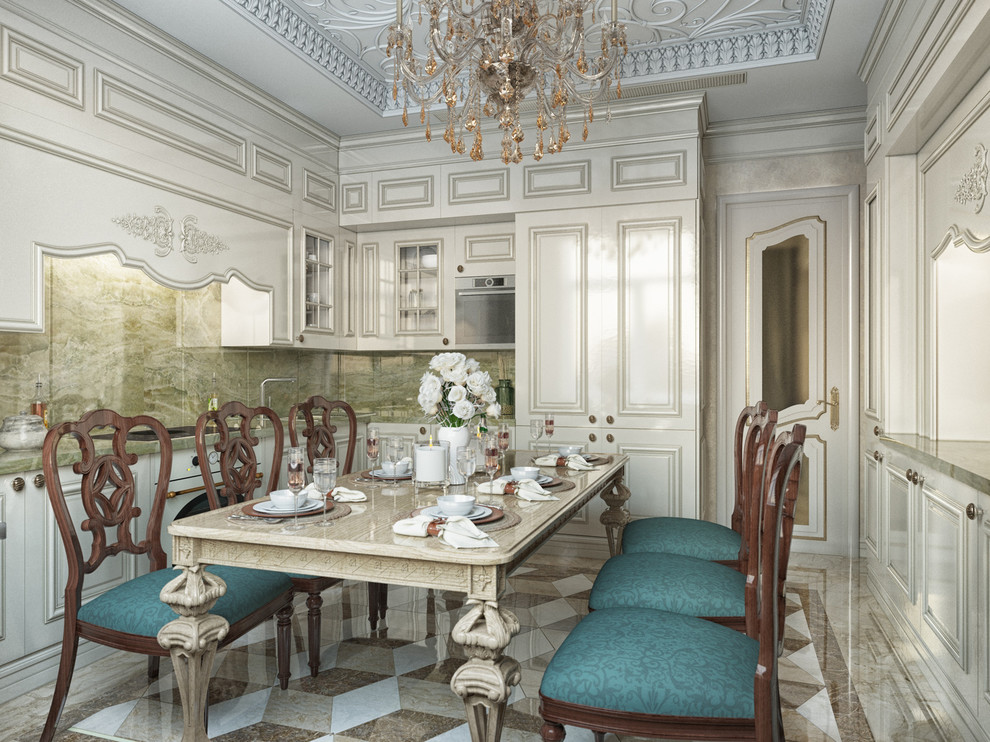 Интерьер в стиле ар-деко с элементами дикой природы