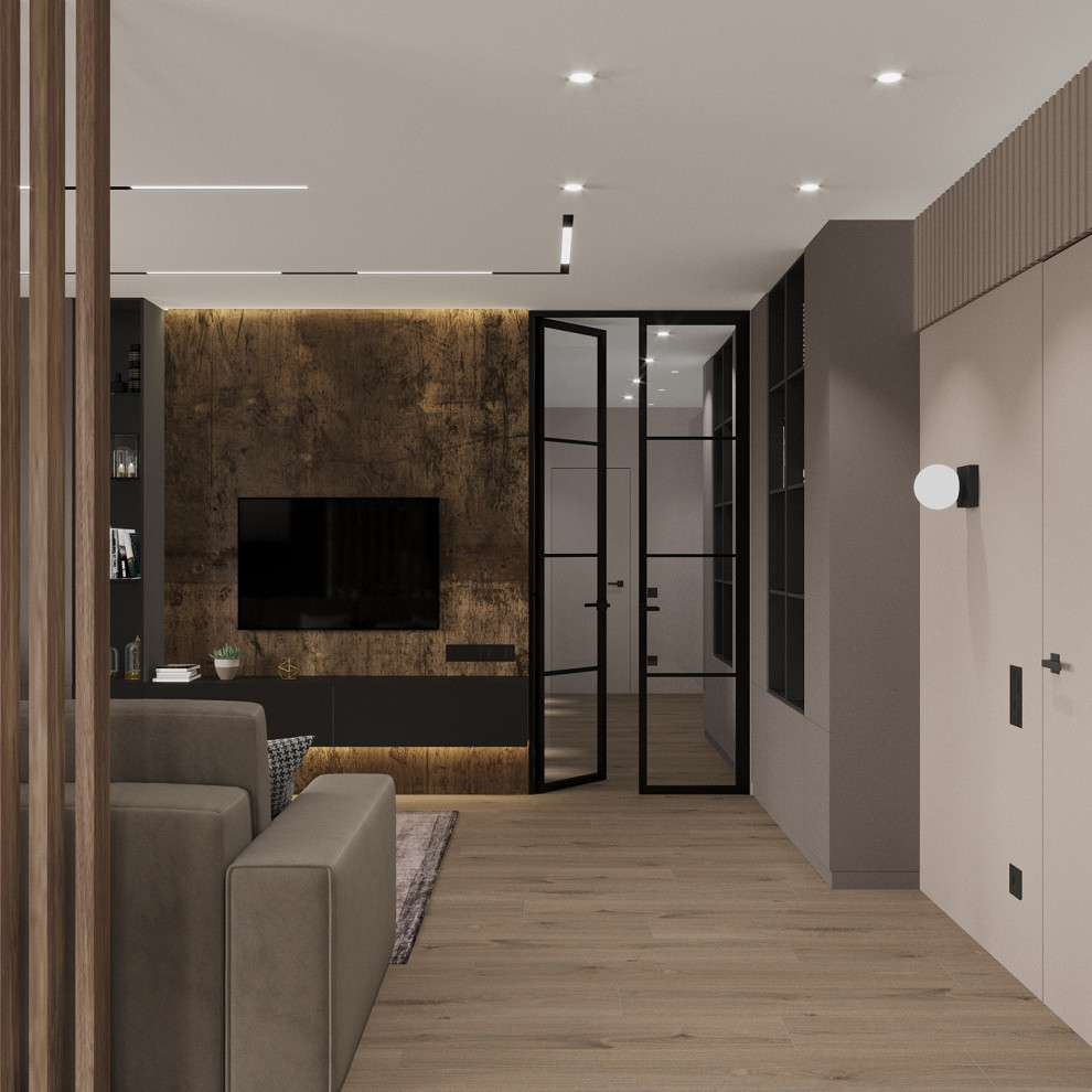 Дизайн-проект дома, площадью 110 м2 в г. Новосибирск. Кольцово