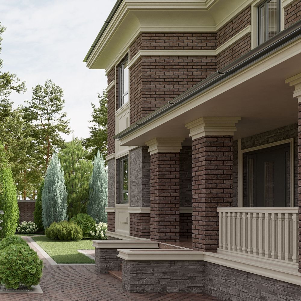 Обложка проекта: Комплексный проект дома с участком