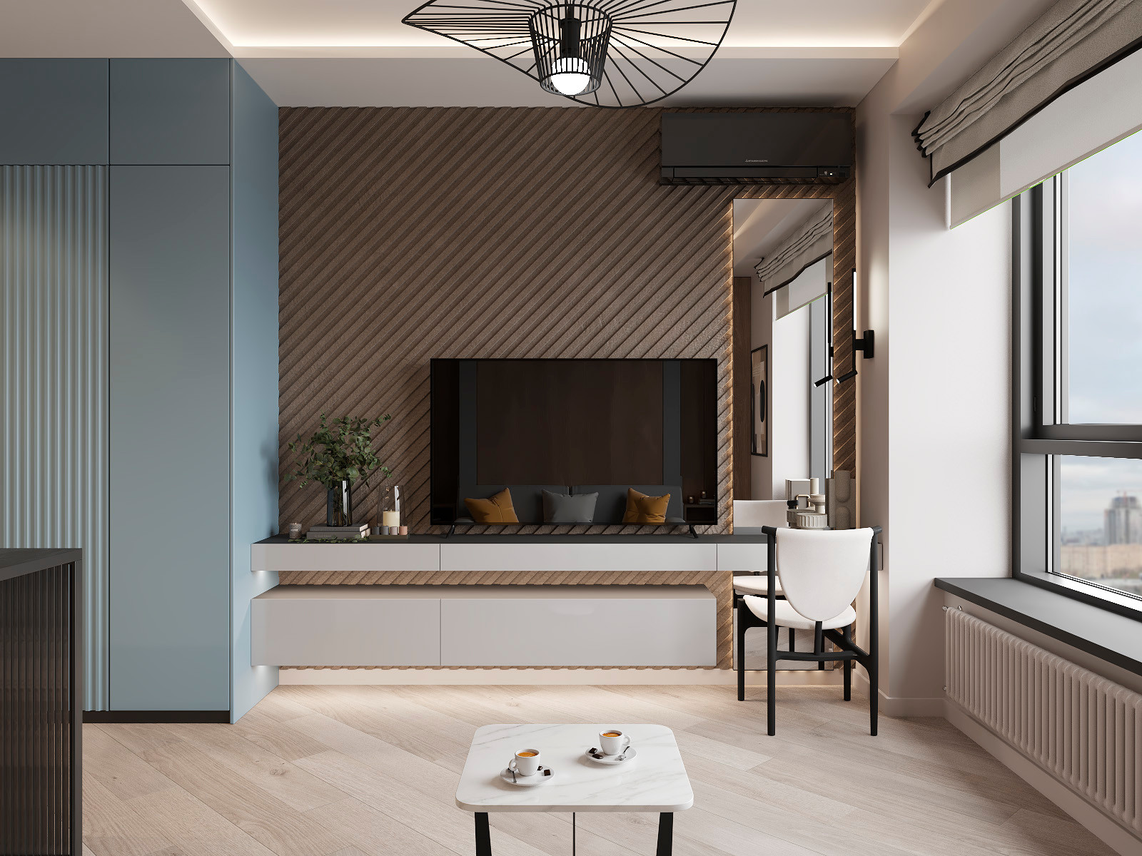 Дизайн интерьера квартиры 30 м.кв.