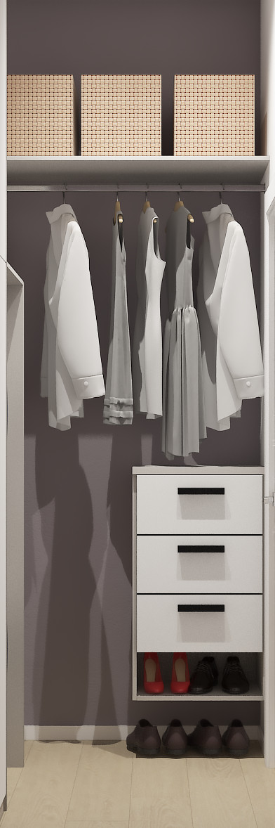 Элегантная квартира в Москве для молодой семьи