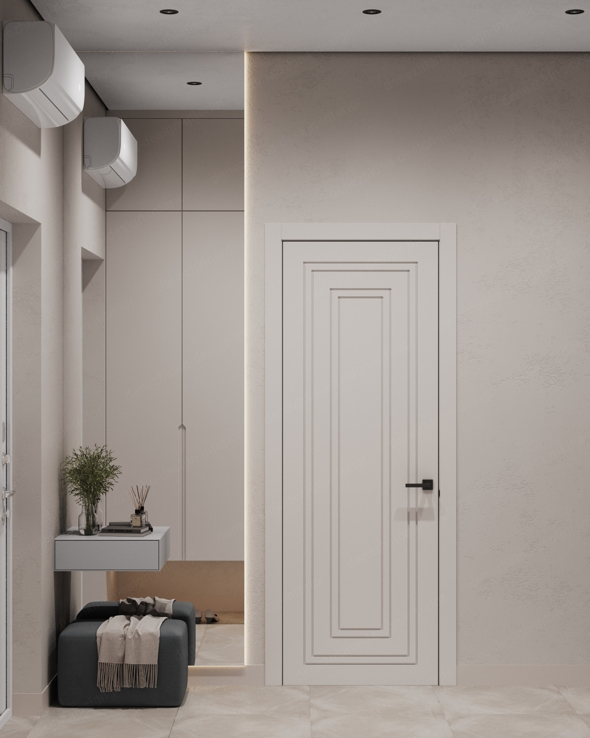 Дизайн проект 1 комнатной квартиры - ЖК Прокшино