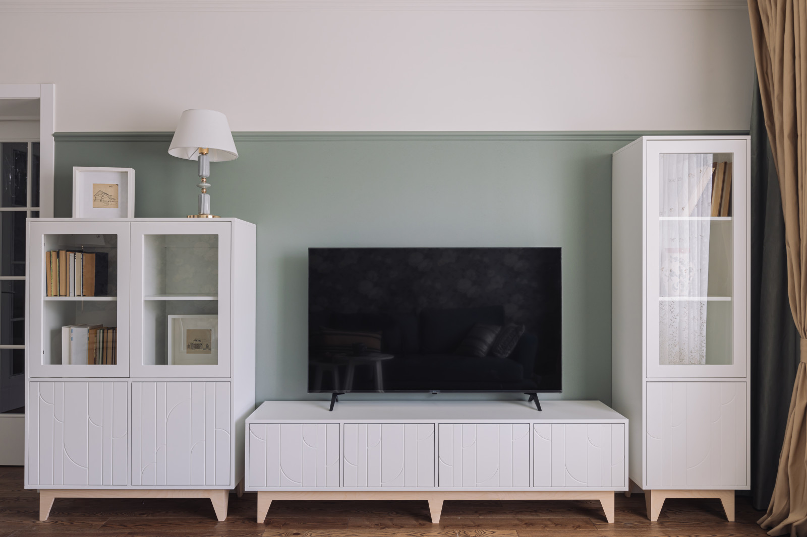 Трехкомнатная квартира в традиционном стиле