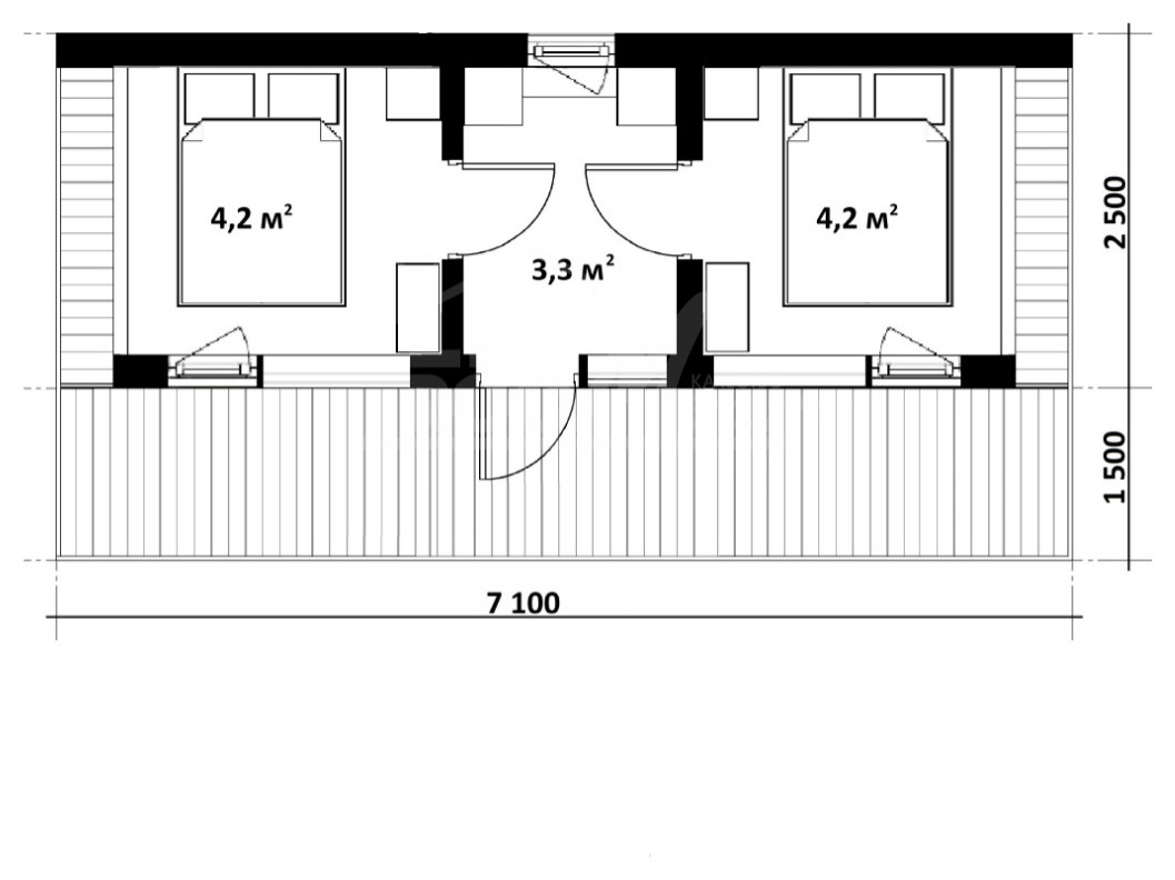 Модульный дом "Бриз"