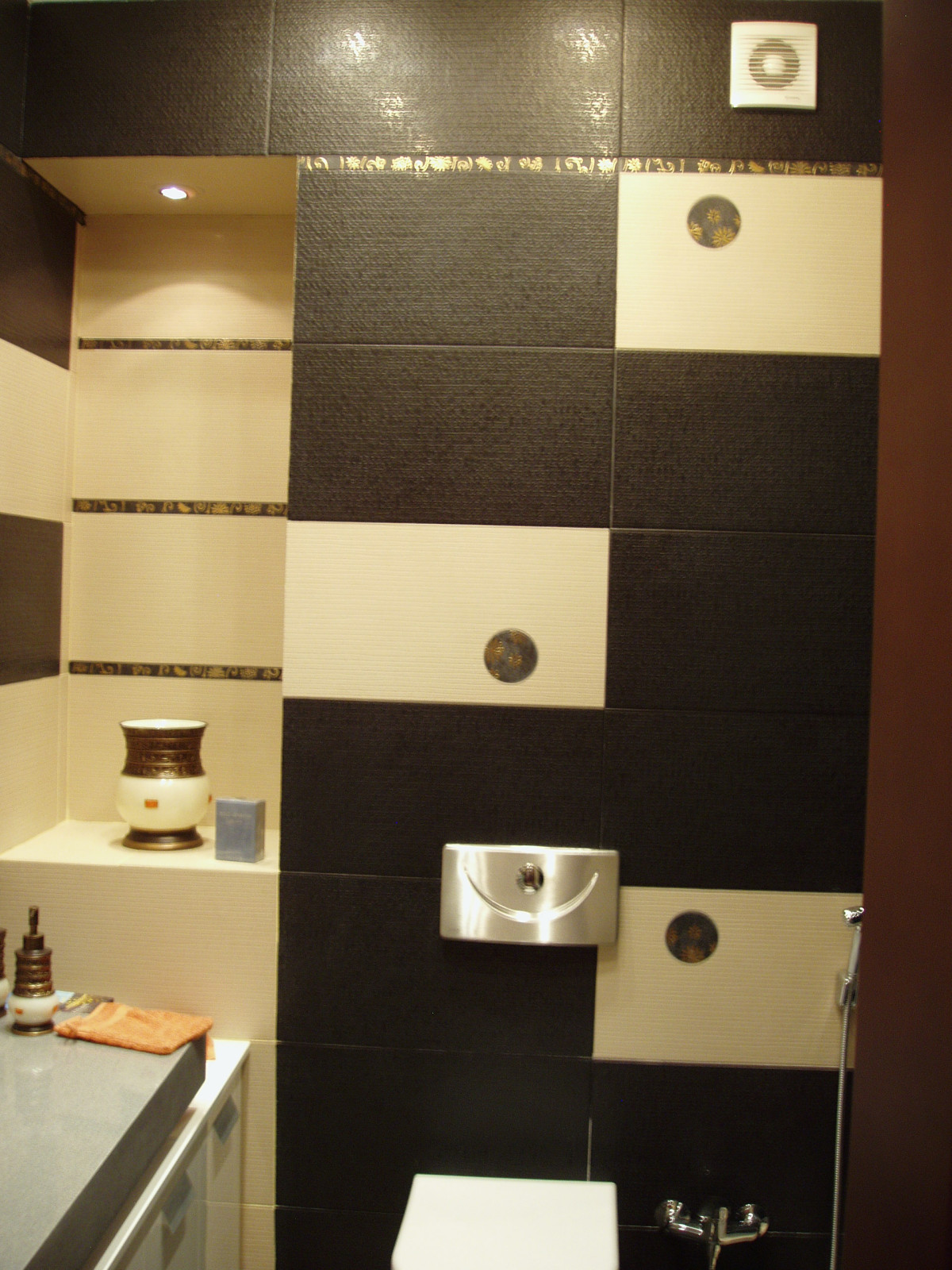 Ar-deco, marsala & terracota