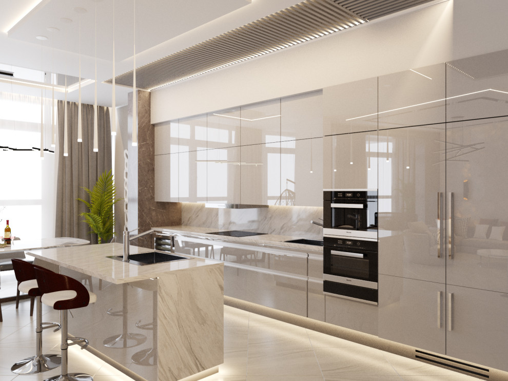 Дизайн-проект квартиры 128 кв.м.